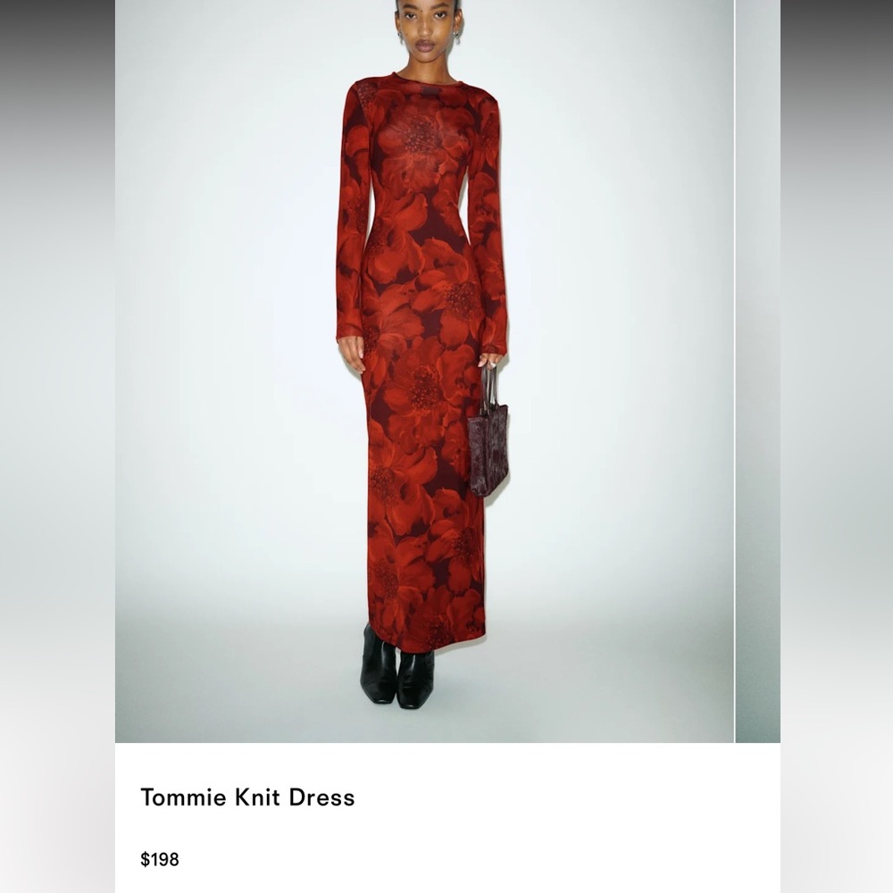 Reformation Tommie Knit Dress